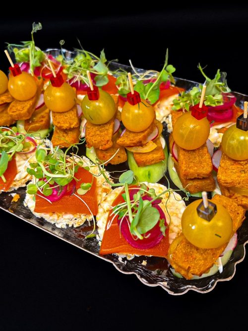 Vegāniskā mix plate